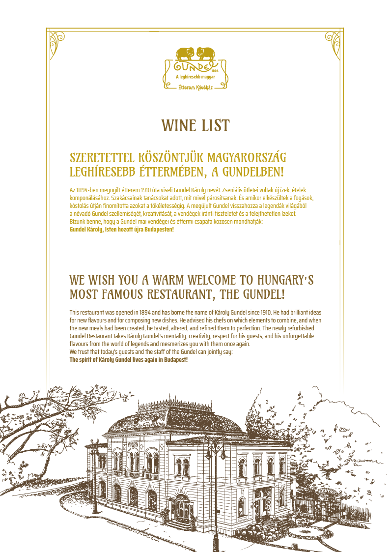 Wine list – print